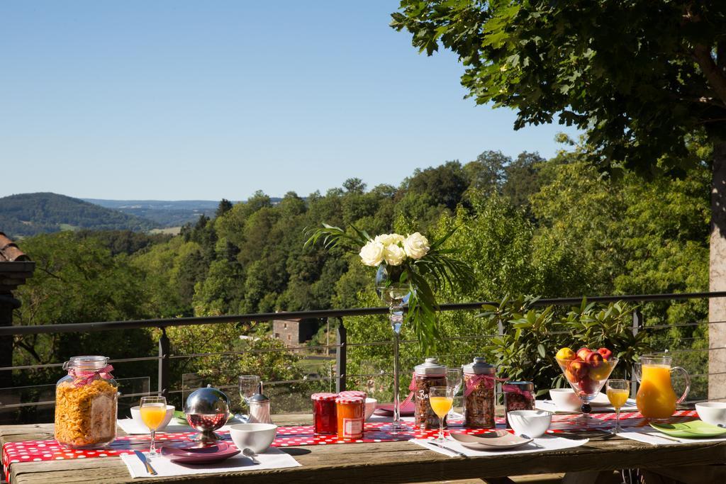 Gite-Hotel La Cabourne Saint-Privat-dʼAllier Eksteriør billede
